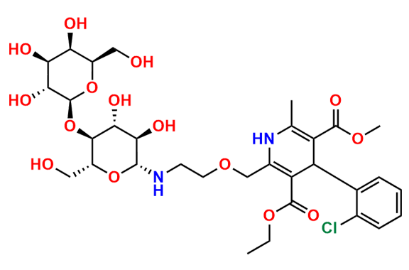 Amlodipine N-Lactoside (R Isomer)