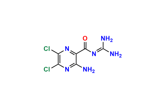 3-Amino-5,6-dichloro-N-(diaminomethylene)pyrazine-2-carboxamide