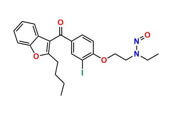 N-Nitroso N-Desethyl Amiodarone EP Impurity C