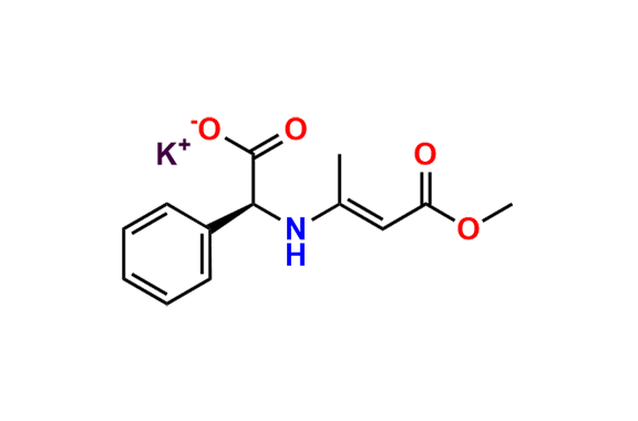Potassium (S,E)-2-((4-methoxy-4-oxobut-2-en-2-yl)amino)-2-phenylacetate