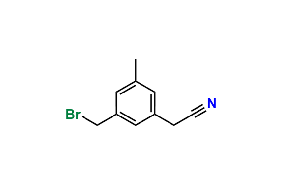 2-(3-(Bromomethyl)-5-methylphenyl)acetonitrile