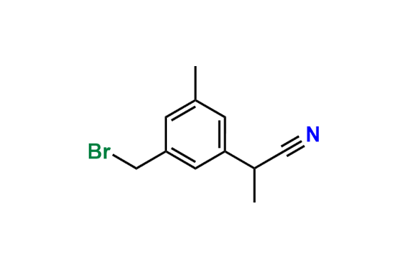 2-(3-(Bromomethyl)-5-methylphenyl)propanenitrile