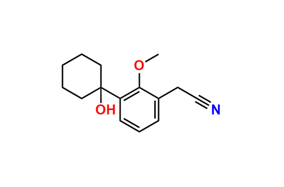 (1-hydroxycyclohexyl)(2-methoxyphenyl) acetonitrile