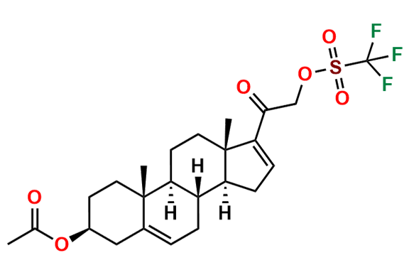 Abiraterone Pregnenolone-16-Ene Acetate 21-Triflate Synonym: Pregnenolone-16-ene Acetate 21-Triflate