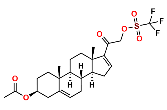 Abiraterone Pregnenolone-16-Ene Acetate 21-Triflate Synonym: Pregnenolone-16-ene Acetate 21-Triflate