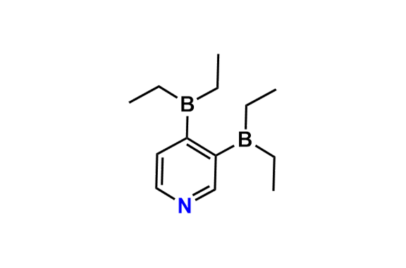 3,4-Bis(diethylboranyl)pyridine