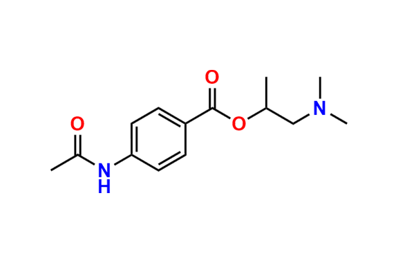 1-(Dimethylamino)propan-2-yl 4-acetamidobenzoate