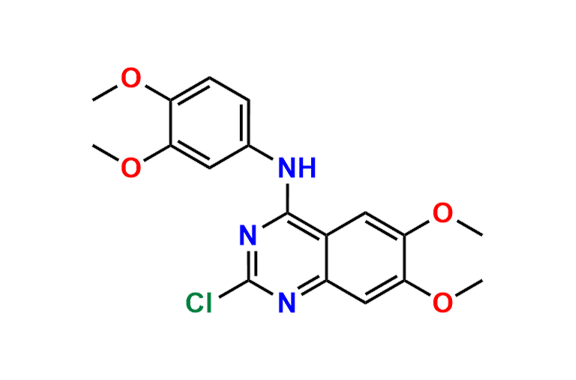 2-Chloro-N-(3,4-dimethoxyphenyl)-6,7-dimethoxy-4-quinazolinamine