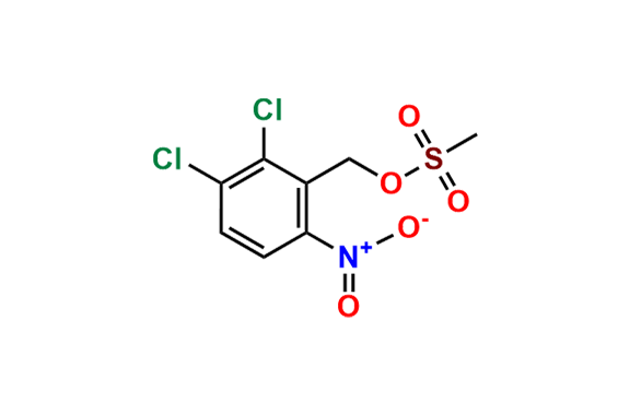 2,3-Dichloro-6-nitrobenzyl Methanesulfonate