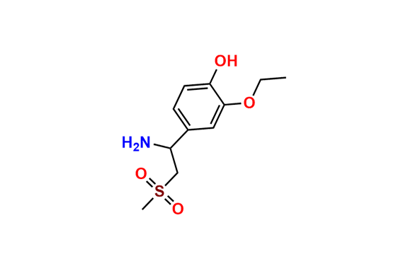 4-(1-Amino-2-(methylsulfonyl)ethyl)-2-ethoxyphenol