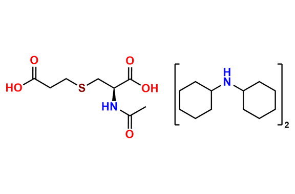 N-Acetyl-S-(2-carboxyethyl)-L-cysteine Bis(dicyclohexylamine) Salt