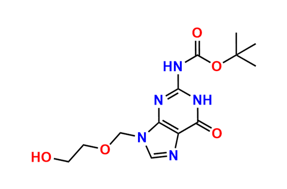 tert-Butyl (9-((2-hydroxyethoxy)methyl)-6-oxo-6,9-dihydro-1H-purin-2-yl)carbamate