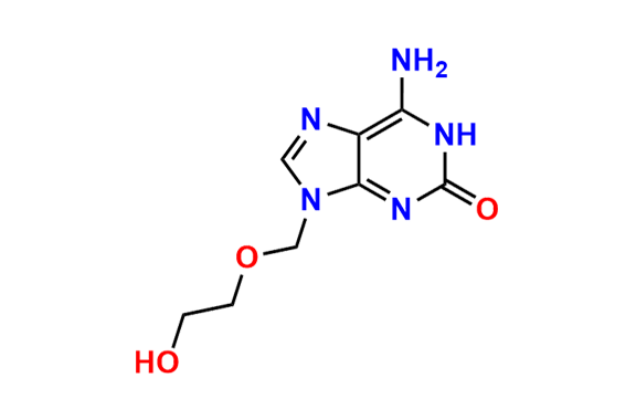 6-Amino-9-((2-hydroxyethoxy)methyl)-1H-purin-2(9H)-one