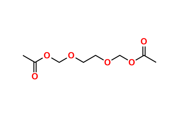 (Ethane-1,2-diylbis(oxy))bis(methylene) diacetate