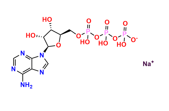 Adenosine 5′-(tetrahydrogen triphosphate), sodium salt