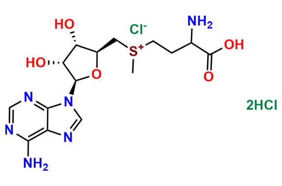 ((S)-3-Amino-3-carboxypropyl)(((2S,3S,4R,5R)-5-(6-amino-9H-purin-9-yl)-3,4-dihydroxytetrahydrofuran-2-yl)methyl)(methyl)sulfonium Chloride Dihydrochloride