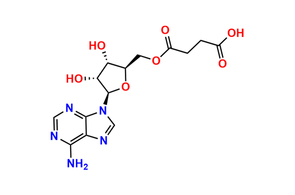 4-(((2R,3S,4R,5R)-5-(6-Amino-9H-purin-9-yl)-3,4-dihydroxytetrahydrofuran-2-yl)methoxy)-4-oxobutanoic Acid