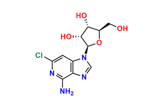 4-Amino-6-chloro-1-beta-D-ribofuranosylimidazo[4,5-c]pyridine