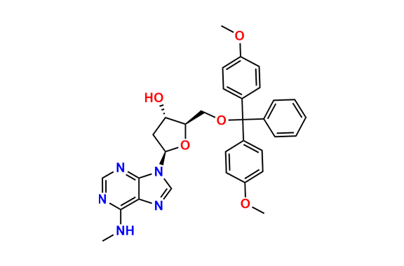 5-O-[Bis(4-methoxyphenyl)phenylmethyl]-2-deoxy-N-methyladenosine