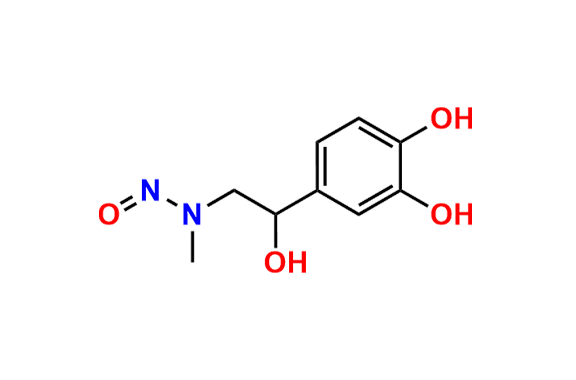 N-(2-(3,4-Dihydroxyphenyl)-2-hydroxyethyl)-N-methylnitrous Amide
