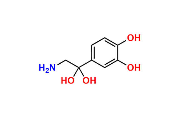 4-(2-Amino-1,1-dihydroxyethyl)benzene-1,2-diol