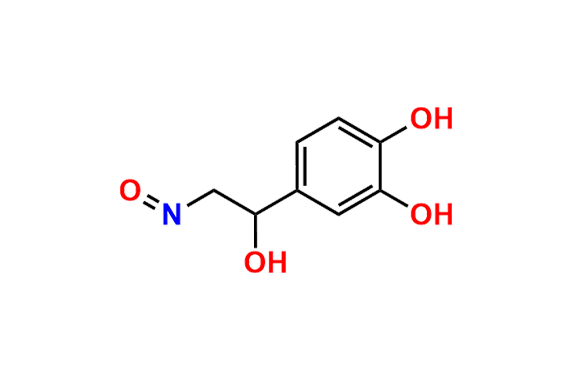 4-(1-Hydroxy-2-nitrosoethyl)benzene-1,2-diol