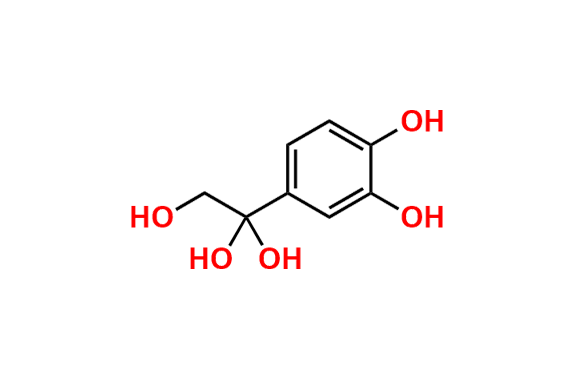 1-(3,4-Dihydroxyphenyl)ethane-1,1,2-triol