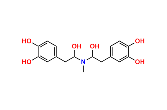 4,4-((Methylazanediyl)bis(1-hydroxyethane-2,1-diyl))bis(benzene-1,2-diol)
