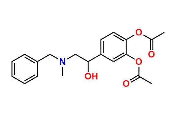 4-(2-(Benzyl(methyl)amino)-1-hydroxyethyl)-1,2-phenylene Diacetate