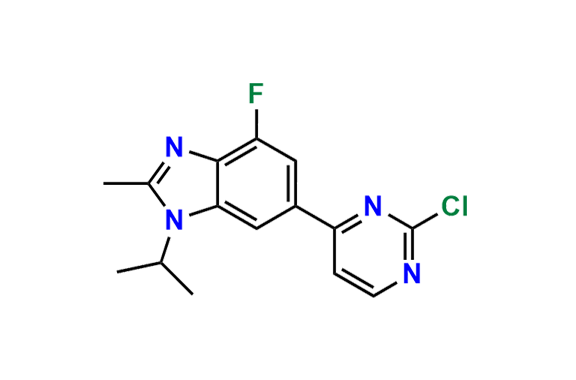 6-(2-Chloropyrimidin-4-yl)-4-fluoro-1-isopropyl-2-methyl-1H-benzo[d]imidazole