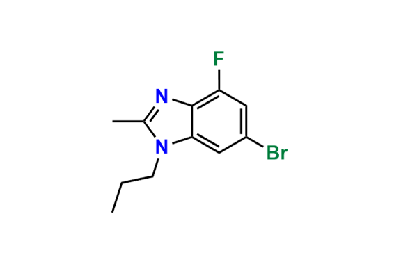 6-Bromo-4-fluoro-2-methyl-1-propyl-1H-benzo[d]imidazole