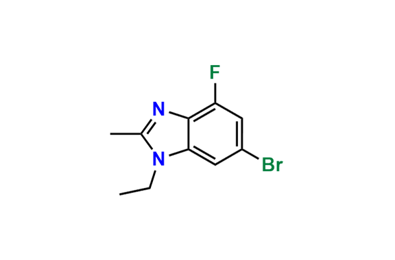 6-Bromo-1-ethyl-4-fluoro-2-methyl-1H-benzo[d]imidazole