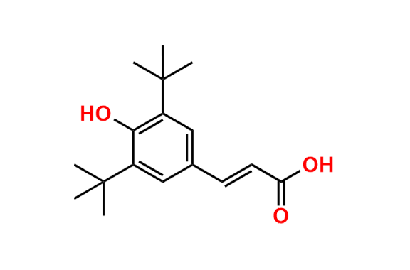 (E)-3-(3,5-Di-tert-butyl-4-hydroxyphenyl)acrylic Acid