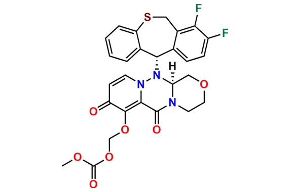 (((S)-12-((S)-7,8-Difluoro-6,11-dihydrodibenzo[b,e]thiepin-11-yl)-6,8-dioxo-3,4,6,8,12,12a-hexahydro-1H-[1,4]oxazino[3,4-c]pyrido[2,1-f][1,2,4]triazin-7-yl)oxy)methyl methyl carbonate