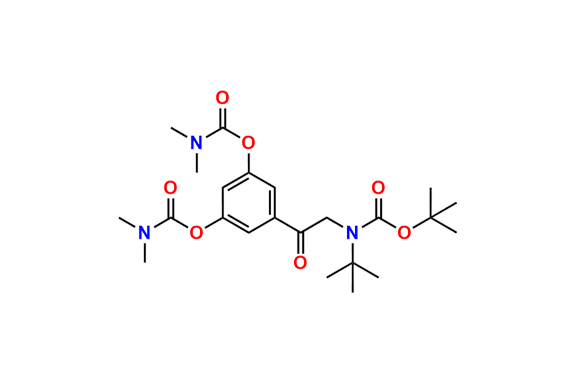 5-(N-(tert-Butoxycarbonyl)-N-(tert-butyl)glycyl)-1,3-phenylene bis(dimethylcarbamate)