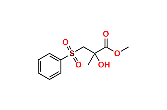 Methyl 2-hydroxy-2-methyl-3-(phenylsulfonyl)propanoate