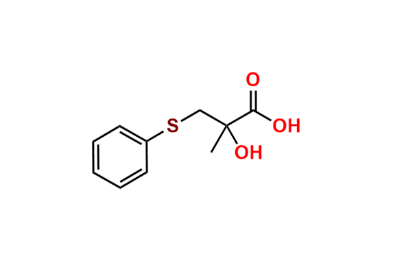 2-Hydroxy-2-methyl-3-(phenylthio)propanoic acid