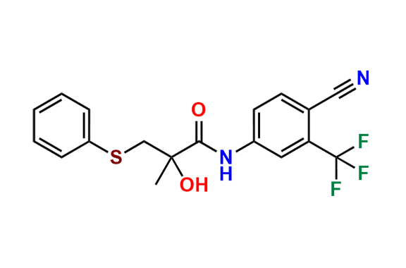 Desfluoro Bicalutamide Sulfide