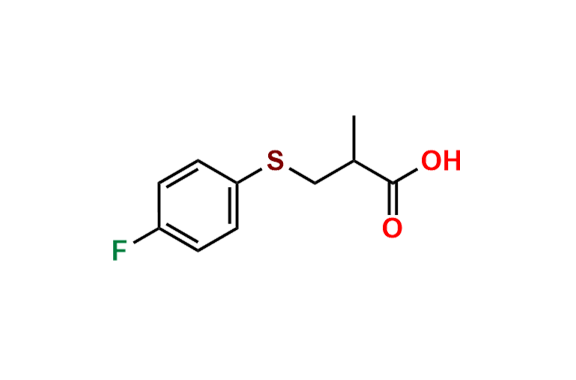 3-((4-Fluorophenyl)thio)-2-methylpropanoic Acid