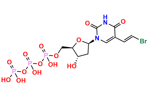 Uridine 5′-(tetrahydrogen triphosphate), 5-[(1E)-2-bromoethenyl]-2′-deoxy