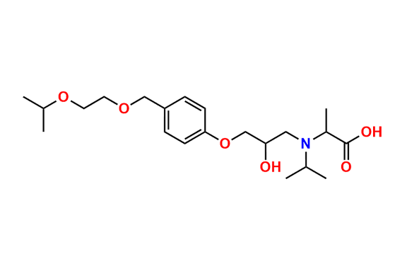 Bisoprolol N-Isopropanoic Acid