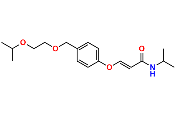 3-(4-((2-Isopropoxyethoxy)methyl)phenoxy)acrylic acid