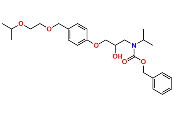 Benzyl (2-hydroxy-3-(4-((2-isopropoxyethoxy)methyl)phenoxy)propyl)(isopropyl)carbamate