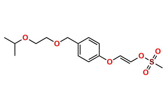 2-(4-((2-Isopropoxyethoxy)methyl)phenoxy)vinyl methanesulfonate