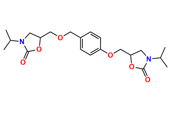 3-isopropyl-5-(((4-((3-isopropyl-2-oxooxazolidin-5-yl)methoxy)benzyl)oxy)methyl)oxazolidin-2-one