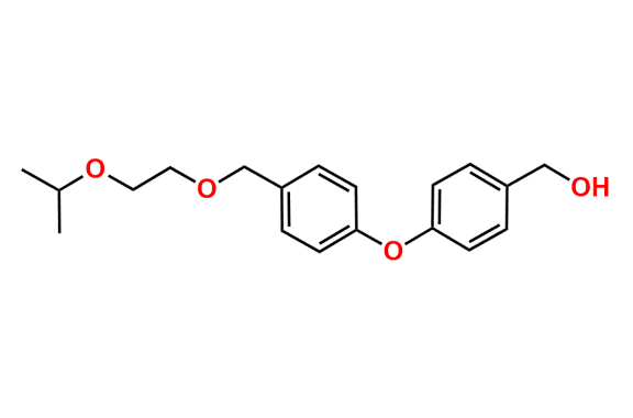 (4-(4-((2-isopropoxyethoxy)methyl)phenoxy)phenyl)methanol