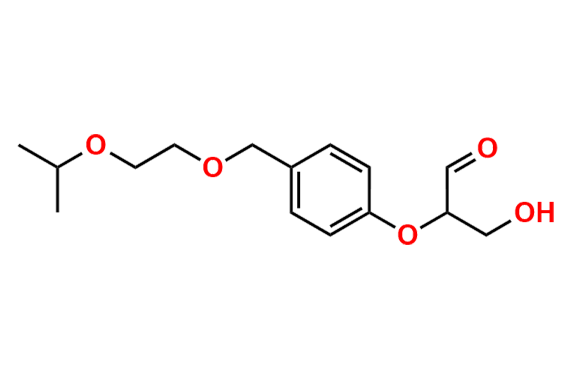3-Hydroxy-2-(4-((2-isopropoxyethoxy)methyl)phenoxy)propanal
