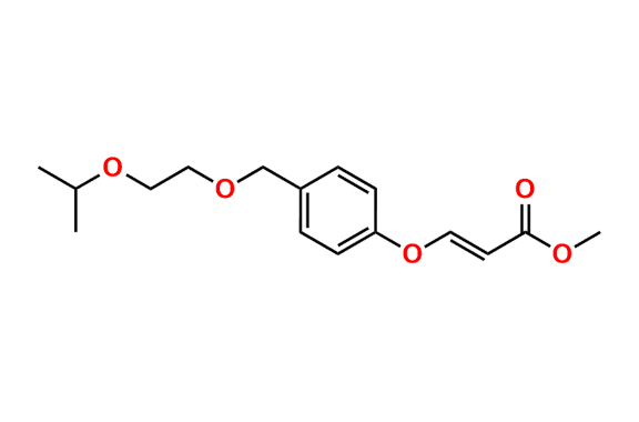 Methyl 3-(4-((2-isopropoxyethoxy)methyl)phenoxy)acrylate