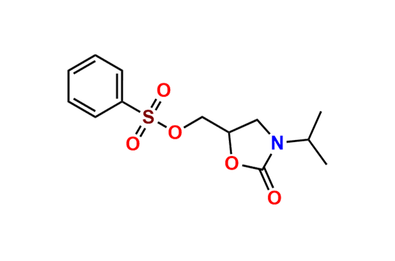 (3-Isopropyl-2-oxooxazolidin-5-yl)methyl benzenesulfonate