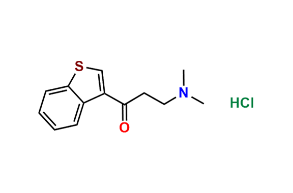 1-(1-benzothiophen-3-yl)-3-(dimethylamino)propan-1-one,hydrochloride